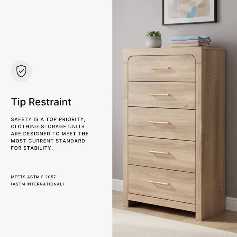 Loon Peak® Delmis Chest Of Drawers | Wayfair